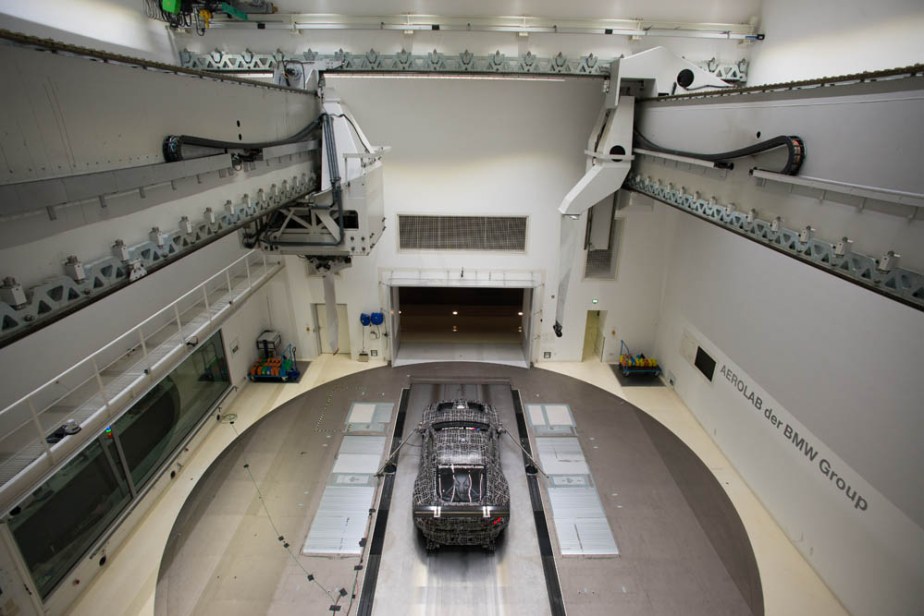M8 GTE, Vermessung  im Windkanal, FIZ, München. 20.07.2017 ©Martin Hangen